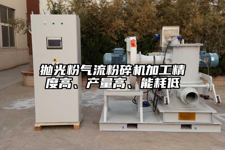 拋光粉氣流粉碎機(jī)加工精度高、產(chǎn)量高、能耗低